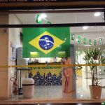 Bandeira do Brasil na Sorridents