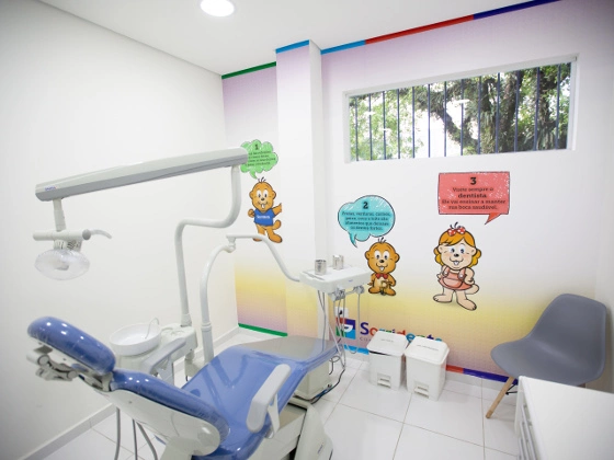clinica odontologica atendimento infantil sorridents